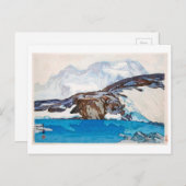 Carte Postale Parc d'attractions, Breithorn, Hiroshi Yoshida, Wo (Devant / Derrière)