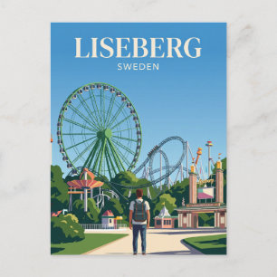 Carte Postale Parc d'attractions Liseberg Suède
