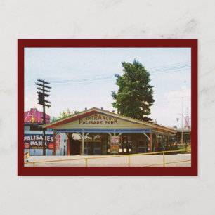 Carte Postale Parc d'attractions, Palisades Park, New Jersey Vin