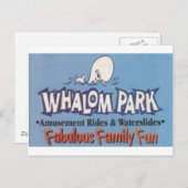 Carte Postale Parc d'attractions Whalom Park (Lunenburg, MA) (Devant / Derrière)