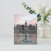 Carte Postale Parc de Retiro, Madrid, Espagne (Debout devant)