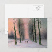 Carte Postale Parc de Scène-Wanstead de neige (Devant / Derrière)