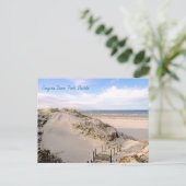 Carte Postale Parc des dunes de la plage de Floride Ponce Inlet (Debout devant)