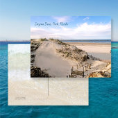 Carte Postale Parc des dunes de la plage de Floride Ponce Inlet