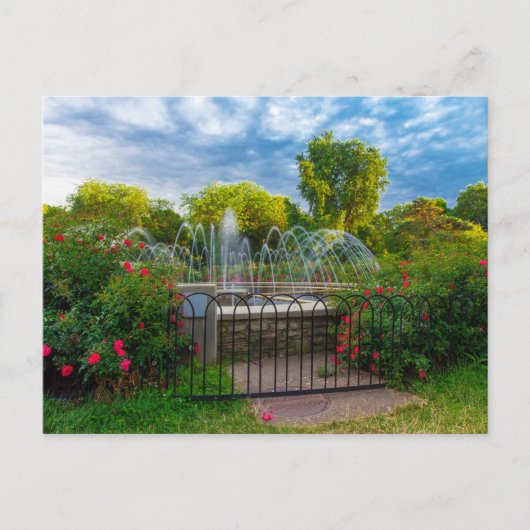 Carte Postale Parc des Roses, Columbus, Ohio (Devant)