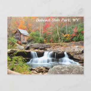 Carte Postale Parc d'État Babcock Virginie-Occidentale
