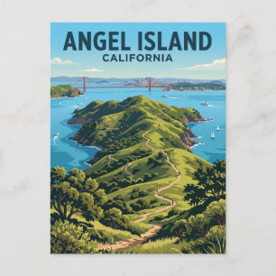 Carte Postale Parc d'État d'Angel Island Californie