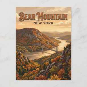 Carte Postale Parc d'État de Bear Mountain New York