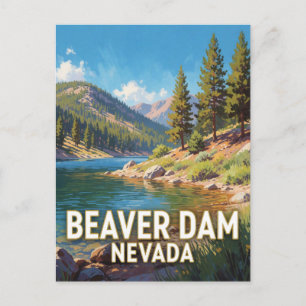 Carte Postale Parc d'État de Beaver Dam — Nevada