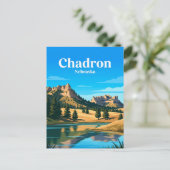 Carte Postale Parc d'État de Chadron USA (Debout devant)