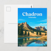 Carte Postale Parc d'État de Chadron USA (Devant / Derrière)