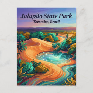 Carte Postale Parc d'État de Jalapão Brésil