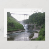 Carte Postale Parc d'état de Letchworth (Devant / Derrière)