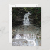 Carte Postale Parc d'état de Letchworth Cascading Waterfalls (Devant / Derrière)