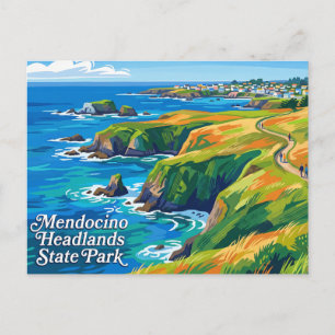 Carte Postale Parc d'État de Mendocino Headlands Californie