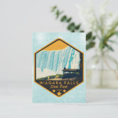 Carte Postale Parc d'état de Niagara Falls (Debout devant)