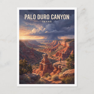 Carte Postale Parc d'État de Palo Duro Canyon Texas Souvenir