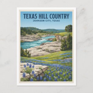 Carte Postale Parc d'État de Pedernales Falls Johnson City Texas