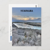 Carte Postale Parc d'état de Platte River, Nebraska (Devant / Derrière)