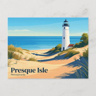 Carte Postale Parc d'État de Presque Isle USA