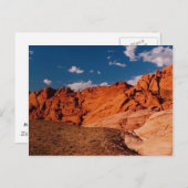 Carte Postale Parc d'état de Red Rock Canyon (Devant / Derrière)