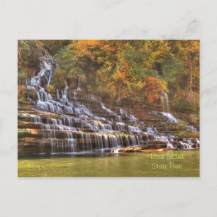 Carte Postale Parc d'état de Rock Island