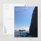 Carte Postale Parc d'État de Seal Rock, OR (Devant / Derrière)