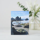 Carte Postale Parc d'État de Sisters Rock, côte de l'Oregon (Debout devant)