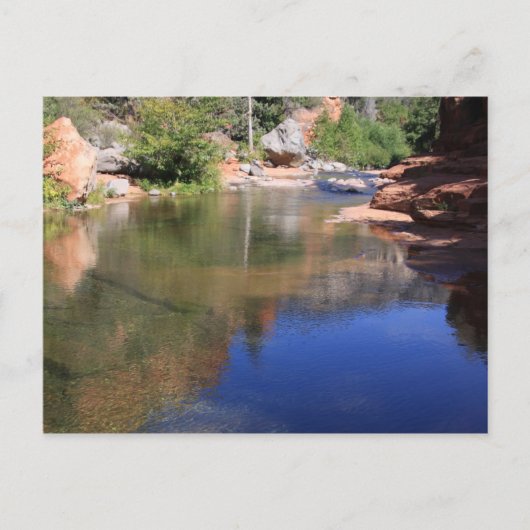 Carte Postale Parc d'État de Slide Rock (Devant)