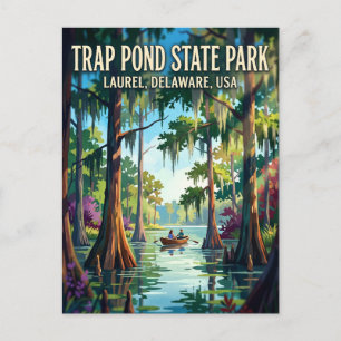 Carte Postale Parc d'État de Trap Pond USA