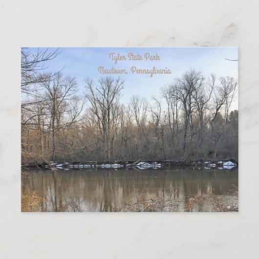 Carte Postale Parc d'état de Tyler (Devant)