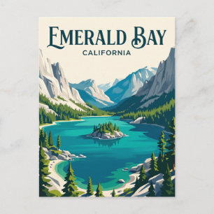 Carte Postale Parc d'État d'Emerald Bay États-Unis