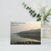 Carte Postale Parc d'état du Cap Arago, Côte de l'Oregon (Debout devant)