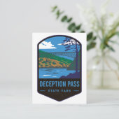 Carte Postale Parc d'état du col Deception (Debout devant)