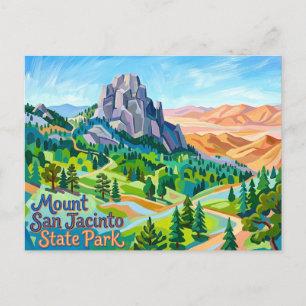 Carte Postale Parc d'État du mont San Jacinto Californie