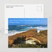 Carte Postale Parc d'État du Punchbowl dans l'Oregon (Devant / Derrière)