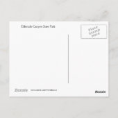 Carte Postale Parc d'état Eldorado Canyon (Dos)