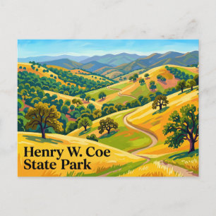 Carte Postale Parc d'État Henry W. Coe Californie