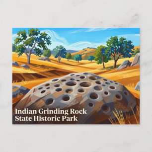Carte Postale Parc d'État historique Indian Grinding Rock