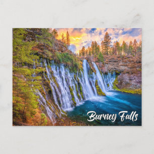 Carte Postale Parc d'État Mémorial McArthur-Burney Falls