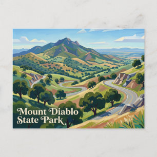 Carte Postale Parc d'État Mount Diablo Californie