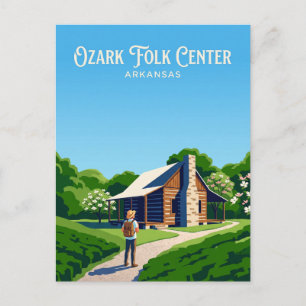 Carte Postale Parc d'État Ozark Folk Center USA