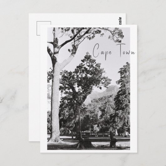 Carte Postale Parc du Cap Nature Mountain Afrique du Sud ZA (Devant / Derrière)