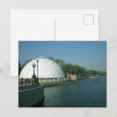 Carte Postale Parc du nom de Chcherbakov avec étang à Donetsk (Devant / Derrière)