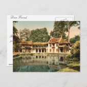 Carte Postale Parc du Petit Trianon, Maison du Seigneur, Versail (Devant / Derrière)