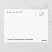 Carte Postale Parc forestier de Tararua, Wairarapa, N. Z. (Dos)