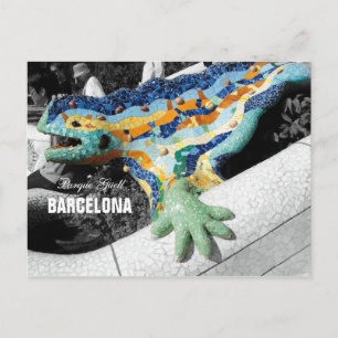 Carte Postale Parc Gaudi de Barcelone