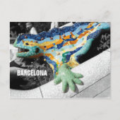 Carte Postale Parc Gaudi de Barcelone (Devant)