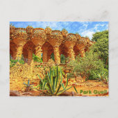 Carte Postale Parc Guell (Devant)