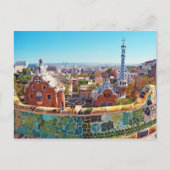 Carte Postale Parc Guell, Barcelone - Espagne (Devant)